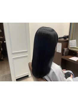 触れたくなる髪へ*縮毛矯正でダメージレス&柔らかナチュラルストレートに[小牧/髪質改善/縮毛矯正/学割U24]