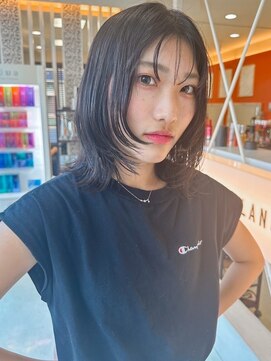 シー 野田店(she.) ミディアム×レイヤーカット