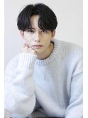 韓国風　カルマ　ニュアンス　センターパート