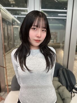 クム(kumu) 韓国へア/レイヤー/顔周り/ボブ/透明感カラー