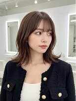 エル 新小岩(elu)&nbsp;美髪/ワイドバング/レイヤーカット/くすみベージュ/新小岩駅