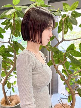 ノエ トトン(noe tton) ホワイトグレージュ/デジタルパーマ/チェリーブラウン/名駅y17