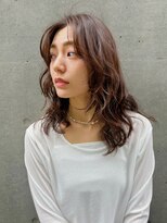 ガーデン 銀座(GARDEN)&nbsp;レイヤー パーマ 顔まわり ニュアンス イメチェン カット