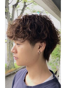 ヘア ナヴォーナ 千代ケ崎店(hair NAVONA) 波巻きパーマ