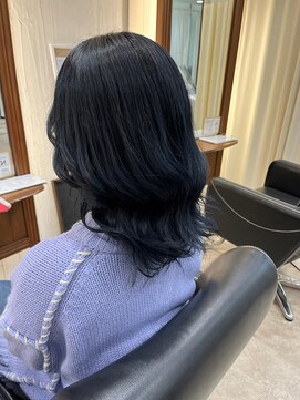 オルブ 戸塚安行店(Oluve) ケアブリーチ/ブルーヴァイオレット/髪質改善/韓国風カラー