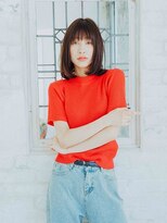 アゲート(Agate) 【錦糸町美容院Agate】ラフな暗髪×切りっぱミディアムi