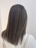 アイニ 大阪上本町店(aini)&nbsp;アディクシー/ブリーチなし/透明感/ツヤ/シークレットハイライト