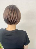 襟足すっきりショートボブ