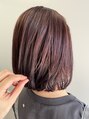 エン(en)&nbsp;《美髪カラー》高発色低刺激クレイカラー×レッドピンクブラウン