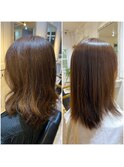 【髪質改善　京橋】髪質改善×うねり