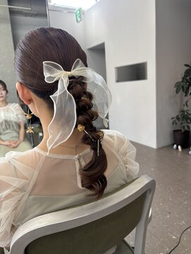 マップデザイン(map design) 編みおろしヘア