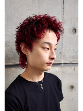 オーシャントーキョー ホワイト 原宿(OCEAN TOKYO WHITE) スパイキーショートベリーショート短髪アップバングフェード