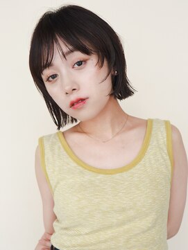 エルマノ 仙川(L mano) 〈s28〉大人ショートハイライト髪質改善キッズカット前髪30代40