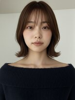 リル バイ フレイムス 川口(Lilou by Frames)&nbsp;ショートボブ髪型20代30代40代50代前髪あり前髪なし面長丸顔川口