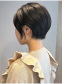 20代30代40代小顔ひし形似合わせパーマ前上がりショートボブ
