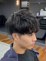 ザデイトウキョウ 表参道 青山(THE DAY TOKYO)&nbsp;MEN’S/波巻きツイストスパイラル/リバースセンターパート