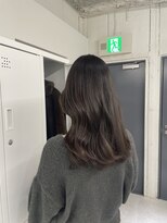 ヌーヴェル(nouvelle)&nbsp;透け感グレージュカラー