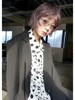 ゾーイダイミョウ(ZOEY daimyo)&nbsp;垢抜けオシャレボブ/1ブリーチでできる透明感ラベンダーカラー