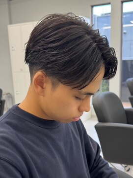 エルマーク 松山(L-MARK) フェザーパーマ/ニュアンスパーマ/シャドウパーマ/men's/メンズ