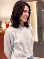 アトリエ(atelier.)&nbsp;くびれヘア 顔周りカット レイヤー 髪質改善 アッシュブラウン
