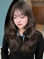 ボタン 熊本(VOTAN)&nbsp;ヘーゼルベージュ/オリーブ/レイヤーカット/髪質改善/韓国