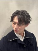 men's/メンズ/リバースセンターパート/メンズパーマ/池袋