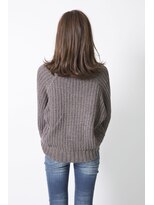 ソーホー ニューヨーク シズオカ(SOHO newyork SHIZUOKA)&nbsp;大人かわいいセンターパートセミディ