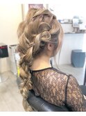 ヘアアレンジ＊ダウンスタイル＊ゆるあみ