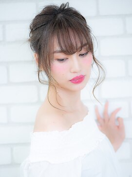 オーブ ヘアー ライブス 仙川店(AUBE HAIR RIVES) うなじ美人アップヘアアレンジ