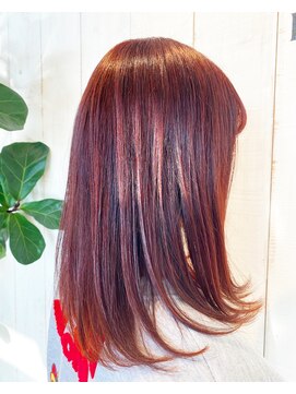 ロッコ 深谷店(ROCCO) #チェリーレッド#ホイルワーク#N.#トリートメント【深谷】