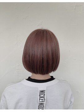 ピチカート(pizzicato) ミニボブ ピンクベージュ