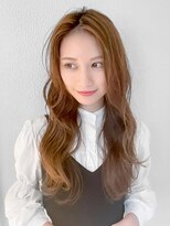 オーブ ヘアー モナ 宮崎店(AUBE HAIR mona) 20代・30代_透け感ブラウンカラー