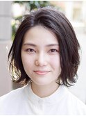 ナチュラルショート【sync beauty:beast 元町店】