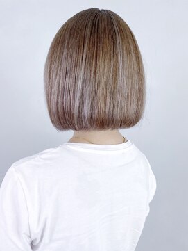 アイティー バイ アルバム 浦和店(IT by ALBUM) ベージュハイライト_ショコラベージュボブルフ_ba343031