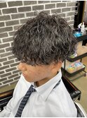 波巻きスパイラルパーマ