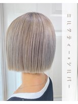 ウーロス(uros.) ミルクティー×シルバー