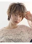 エアリーショート× ラテベージュ*