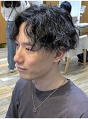 ソフトツイスパツイストスパイラル縦落ちツイスパメンズパーマ