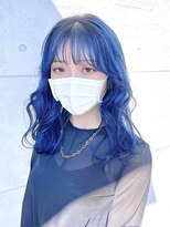 グラム 岡崎北店(gram) 青髪/ブルー