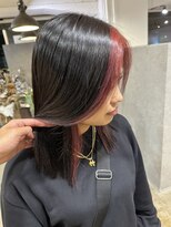 メリー オオサカ(Merly Osaka)&nbsp;ダークなカラーに合う！カラーフェイスフレーミング_cherry red_