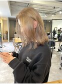 20代30代40代ダブルカラーミルクティーアッシュ透明感