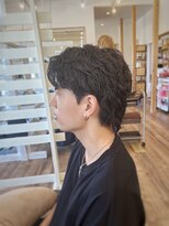 ヘアメイク コモレビ(hairmake komorebi) 【山本智文】カルマパーマウルフ