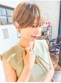 大人可愛いショート