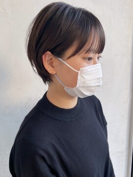 トレヘアー 京都 烏丸(tRe hair) マッシュショート　20代30代40代