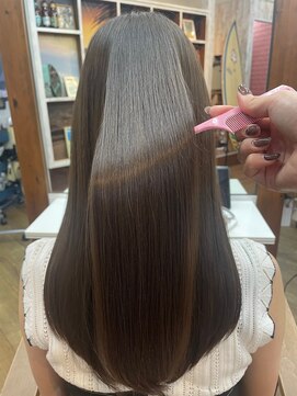 ヘアリゾート リノ(Hair resort Lino) 髪質改善ストレート『髪にドラマを。』