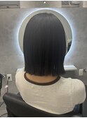 韓国風タッセルボブ