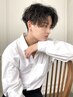 【メンズパーマデザイン】メンズカット＋パーマ＋頭皮ケア＋Treatment