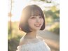 【くせ毛対策】カット＋ダメージレスクリームストレート