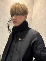 アビー(ABEY)&nbsp;メンズマッシュ/ハイトーン￥ミルクティーベージュ