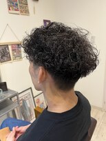 メンズサロン ルーブ 新潟(メンズサロンLOOB)&nbsp;波巻きスパイラルパーマツイストスパイラルパーマメンズマッシュ
